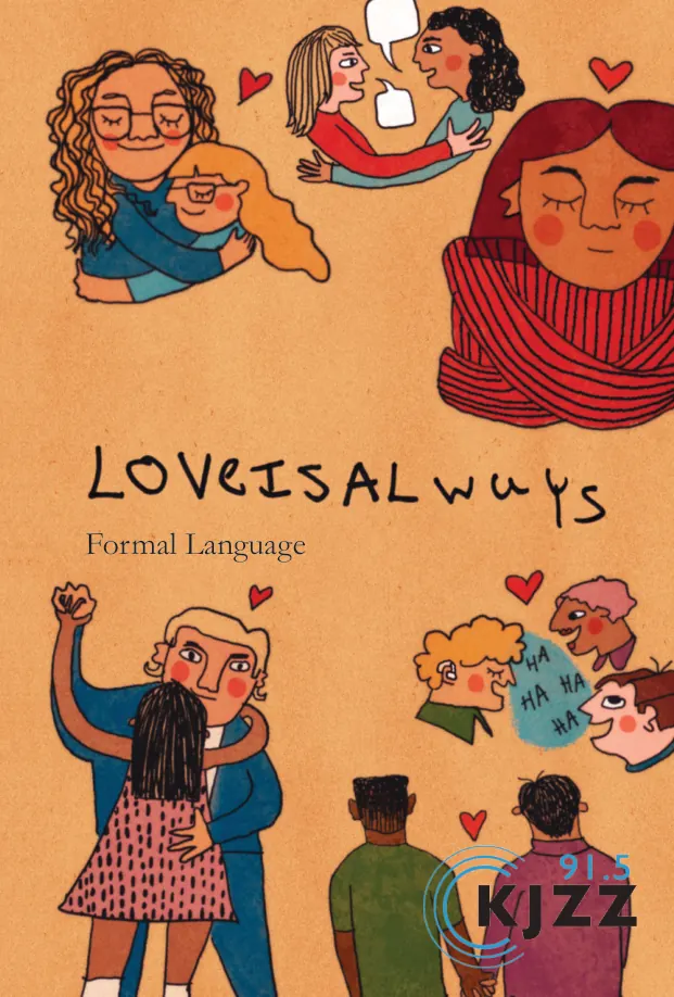 Love Is Always zine cover — formal language version