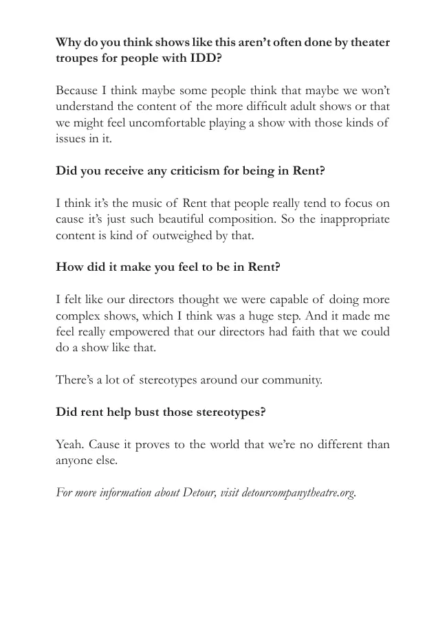 Love Is Always zine, page 7