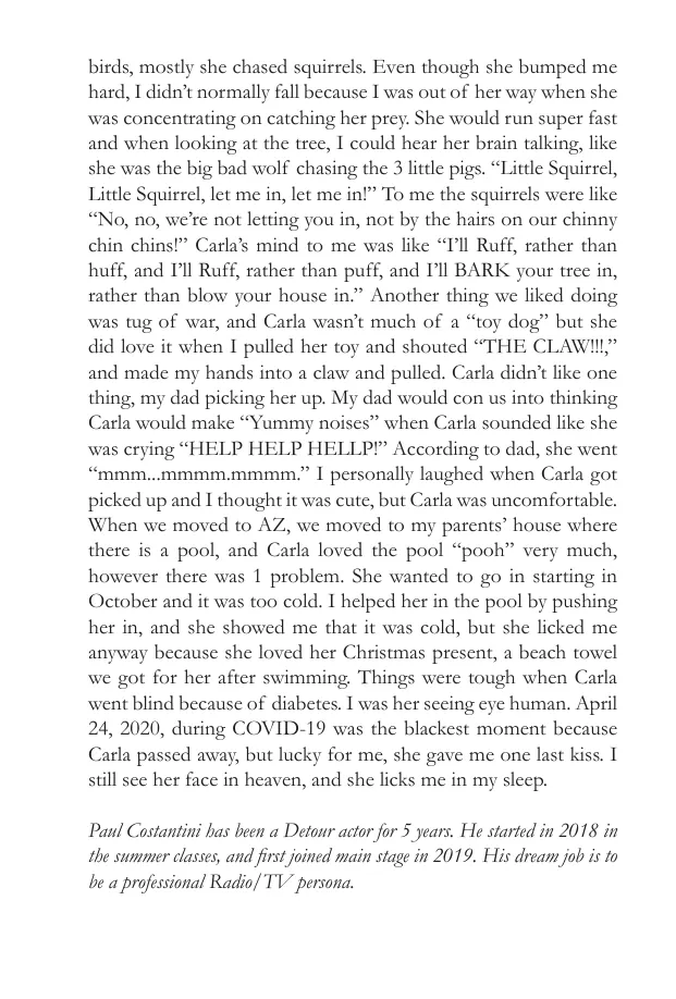 Love Is Always zine, page 9