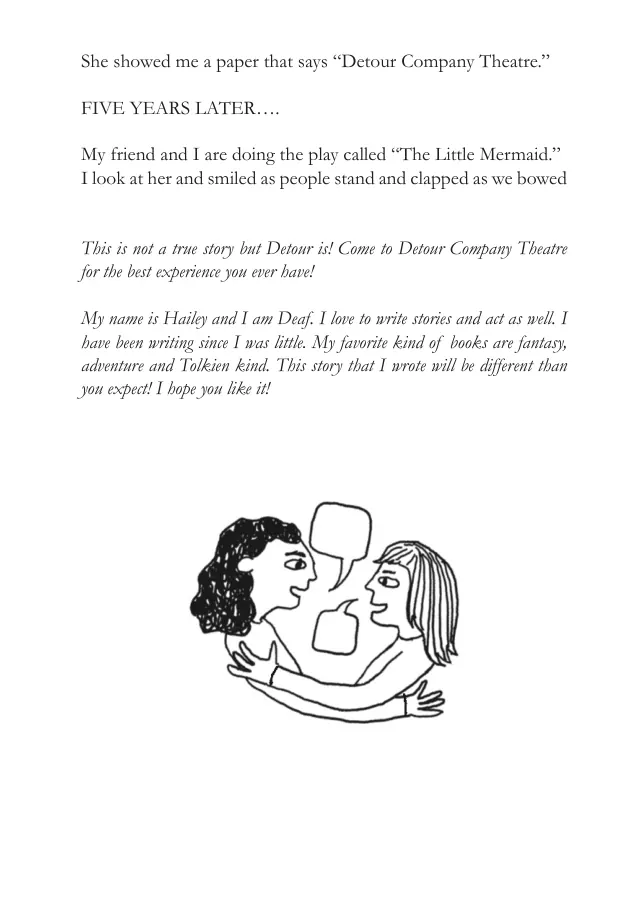 Love Is Always zine, page 13