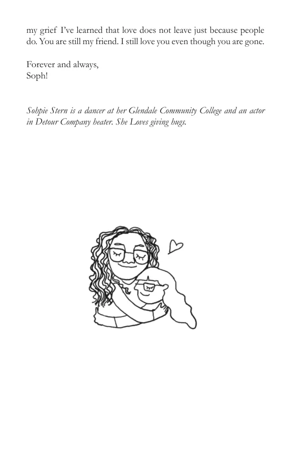 Love Is Always zine, page 16