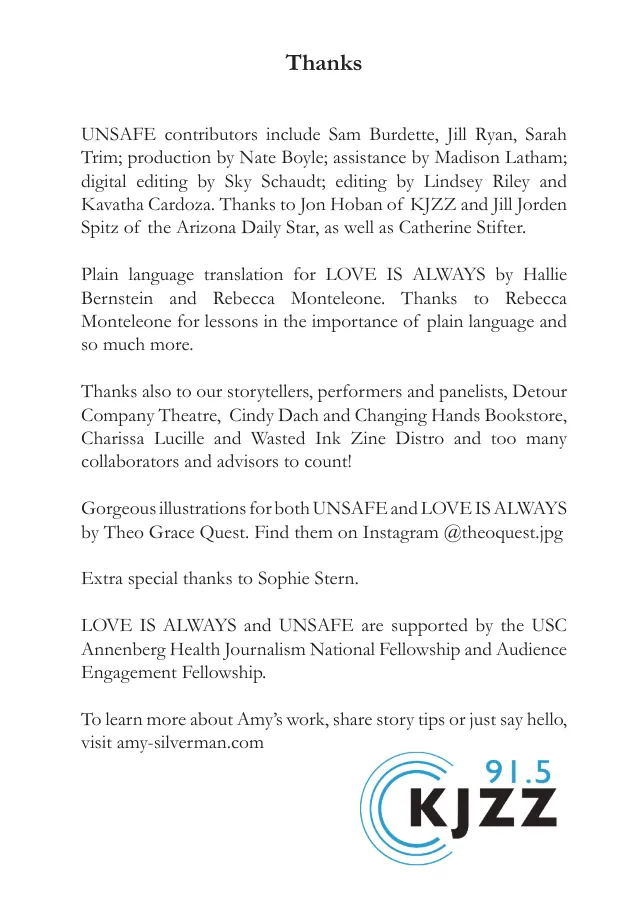 Love Is Always zine, page 31